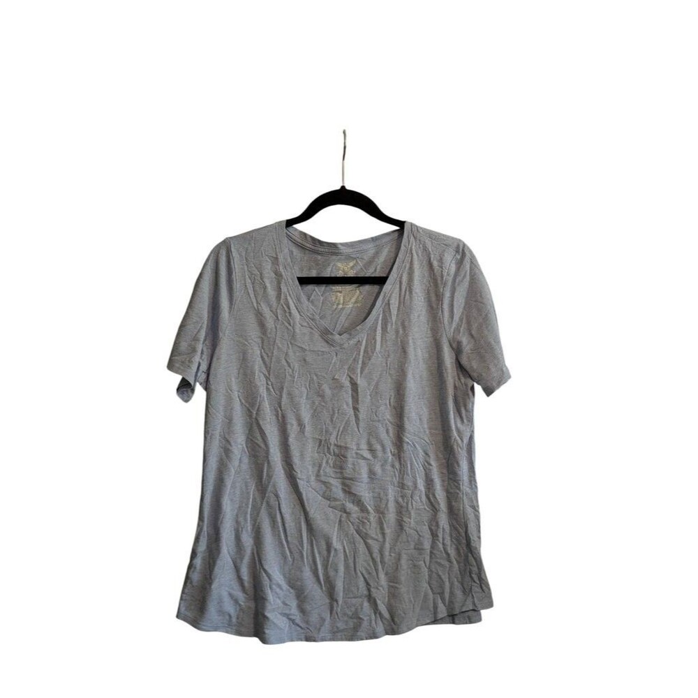 Faded Glory Women's Plus Size V-Neck T-Shirt